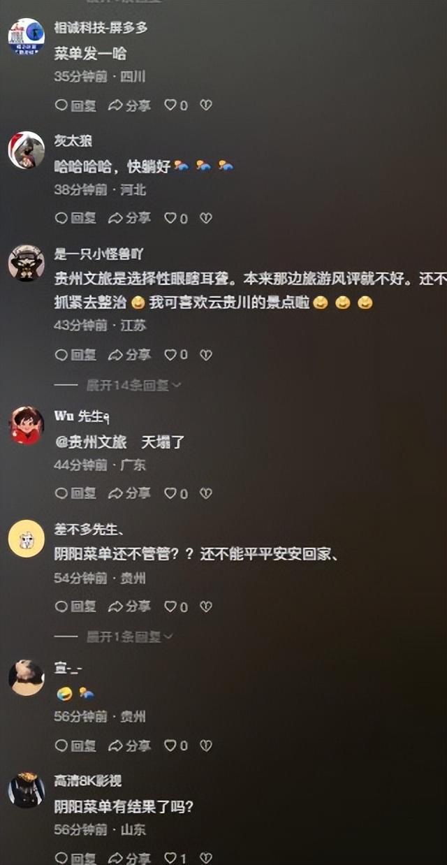板没欺诈不怕报警游客曝猛料果然有背景爱游戏ayx网站贵州阴阳菜单后续：老(图10)